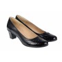 Oferta marimea 36, 39 - Pantofi dama, comozi si eleganti, din piele naturala, LP104CROCON
